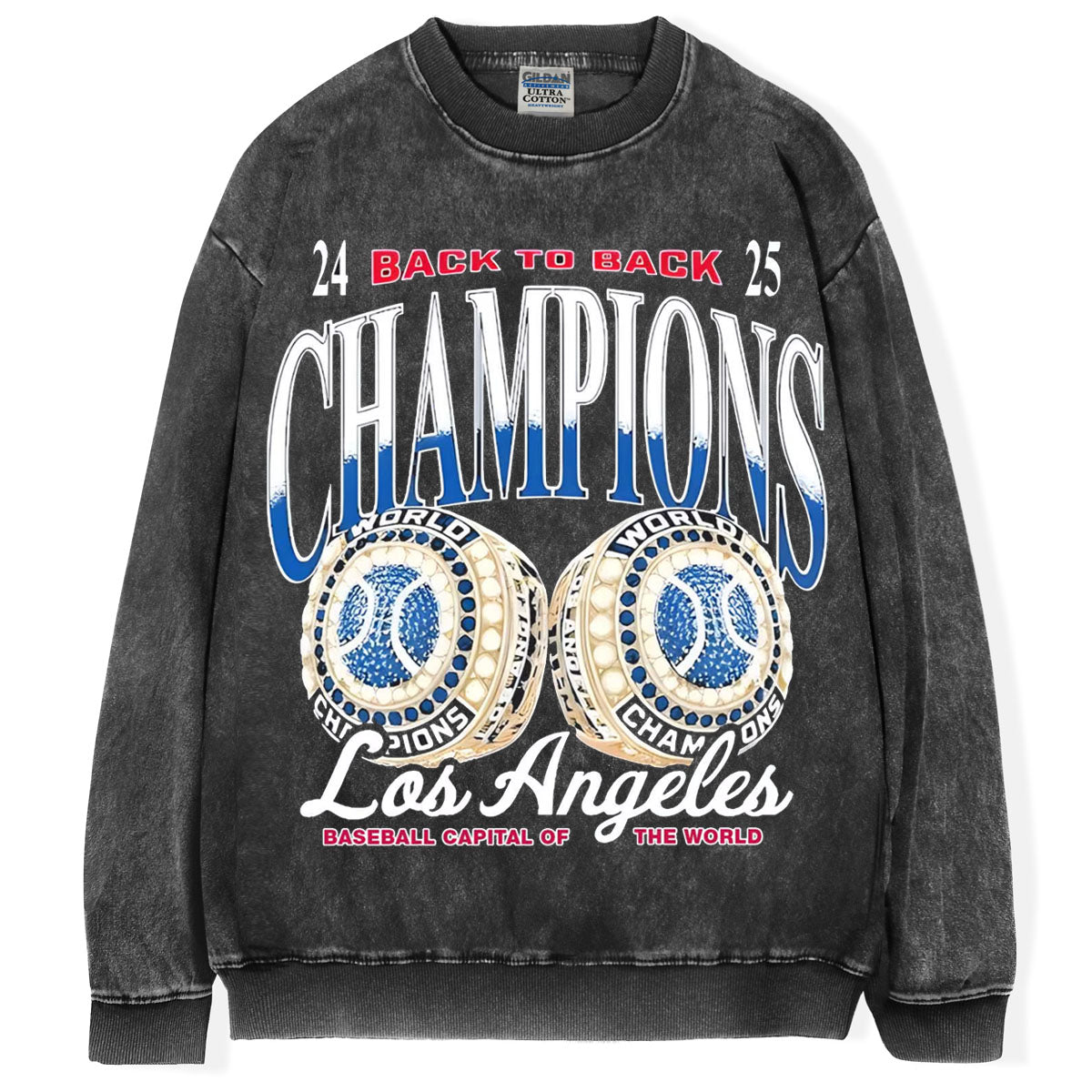 La Baseball Back to Back Champs T-Shirt/Sweatshirt