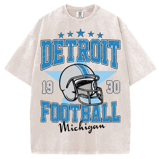 Comfort Colors Detroit Football T-Shirt/Sweatshirt
