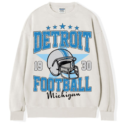Comfort Colors Detroit Football T-Shirt/Sweatshirt