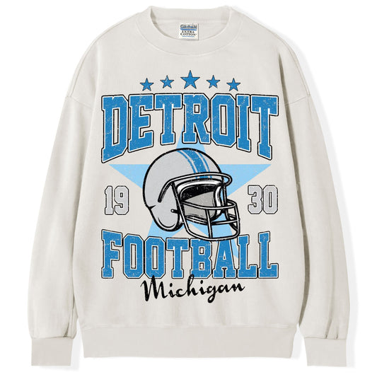 Comfort Colors Detroit Football T-Shirt/Sweatshirt