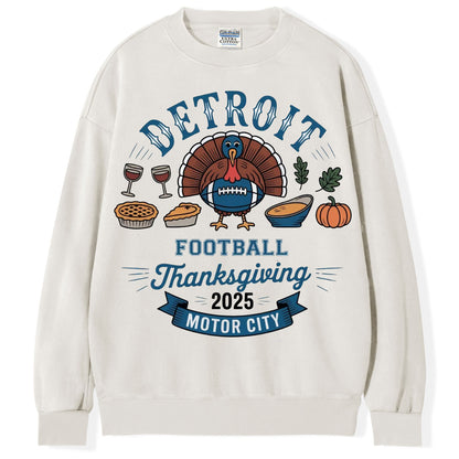 Detroit Football Thanksgiving T-Shirt/Sweatshirt