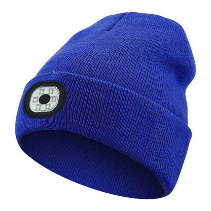 LED Bluetooth Beanie - Bluetooth Beanie With LED Headlamp