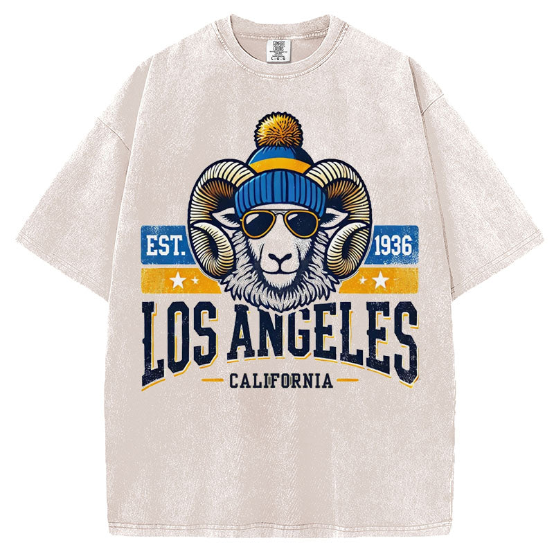 Los Angeles Football Comfort Colors T-shirt, Vintage Rams Sports Sweatshirt
