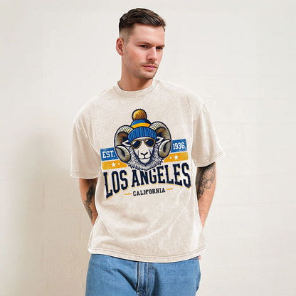 Los Angeles Football Comfort Colors T-shirt, Vintage Rams Sports Sweatshirt