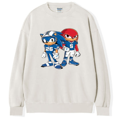 Sonic and knuckles Montgomery Gibbs like Detroit lions T-shirt/Sweatshirt