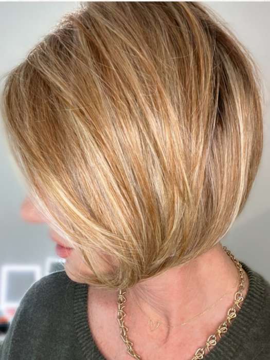 Straight Up With a Twist | HF Synthetic Lace Front Wig (Mono Top)