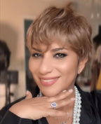 Light Brown Short Hair Wig