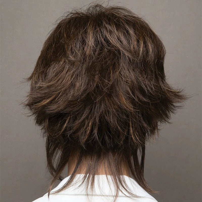 Brown Fluffy Fashion Wig