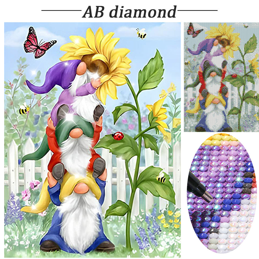 Cottage- Round/Square AB Drills Diamond Painting(45*45cm)