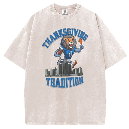 Detroit Lions Thanksgiving Game Day Tradition T-shirt/Sweatshirt