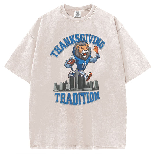Detroit Lions Thanksgiving Game Day Tradition T-shirt/Sweatshirt