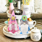 Spring Flower Plush Gnome Doll