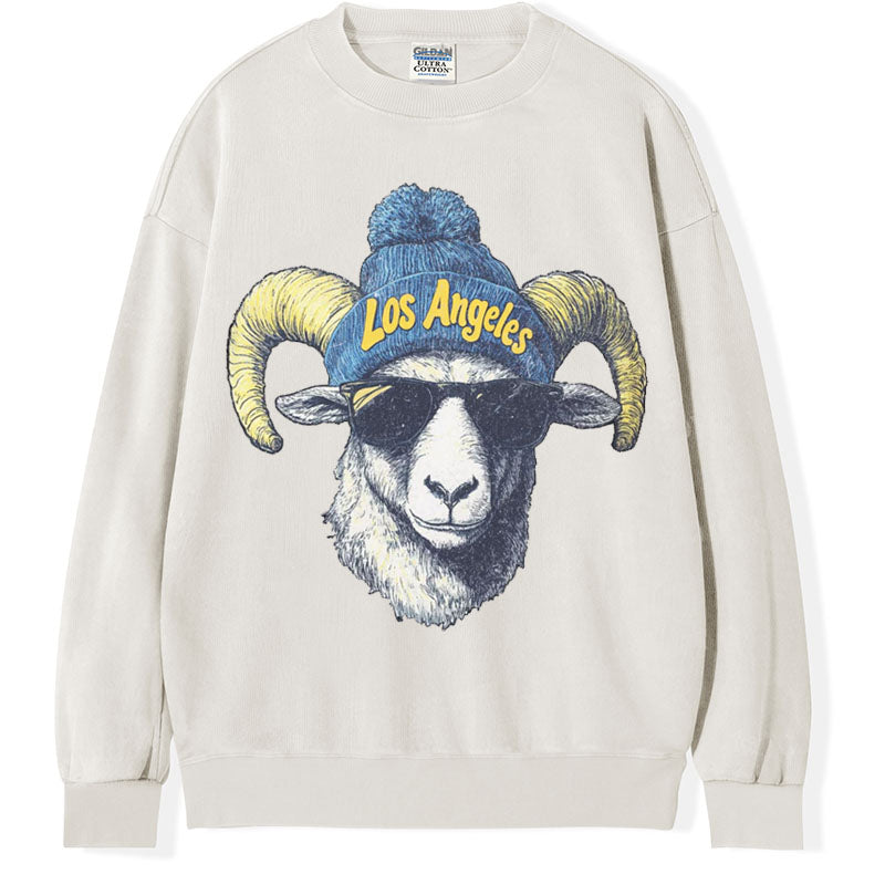 Los Angeles Football Sweatshirt, Vintage Fan Gift, Game Day T-Shirt