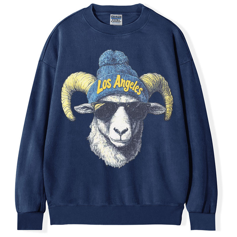 Los Angeles Football Sweatshirt, Vintage Fan Gift, Game Day T-Shirt