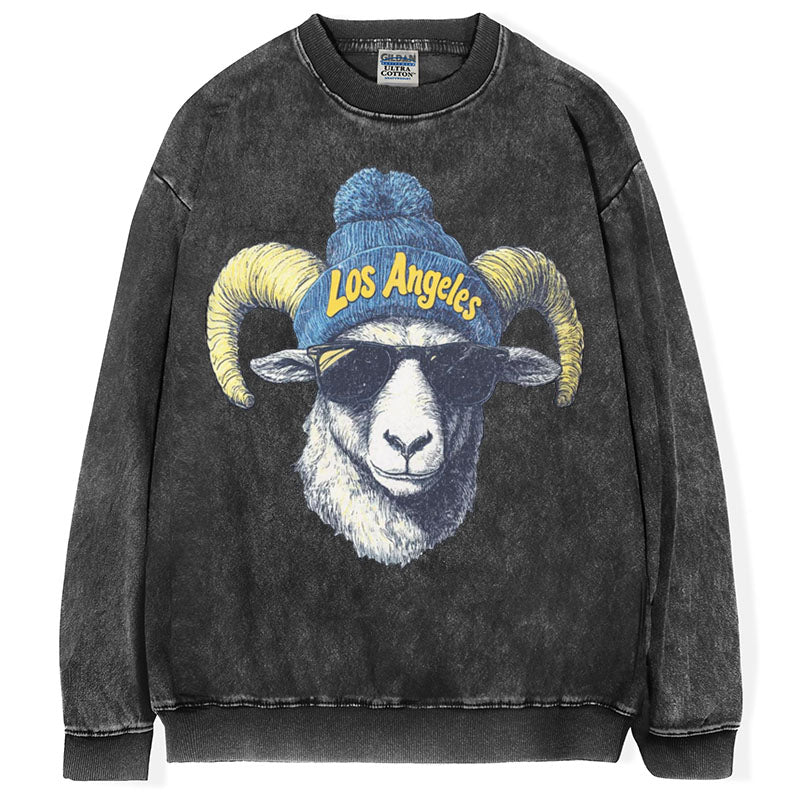 Los Angeles Football Sweatshirt, Vintage Fan Gift, Game Day T-Shirt