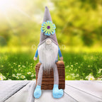 Spring Flower Plush Gnome Doll