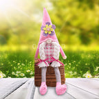 Spring Flower Plush Gnome Doll