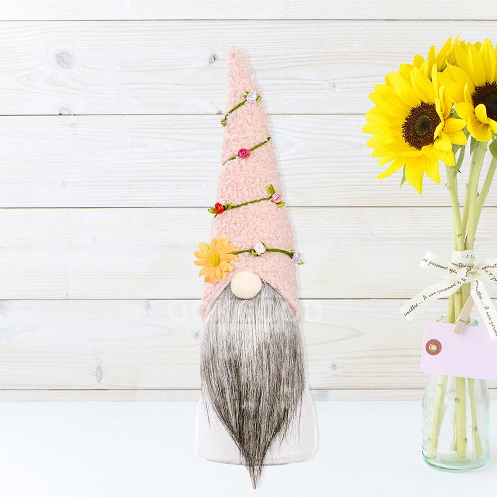 Handmade Plush Gnome Ornament For Holiday Gift