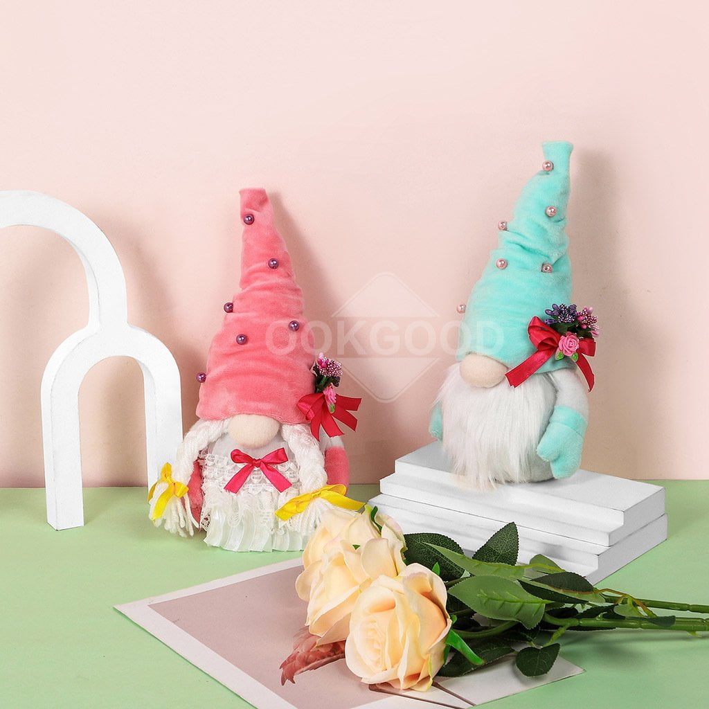 Handmade Plush Gnome With Lovely Lavender For Love Gift