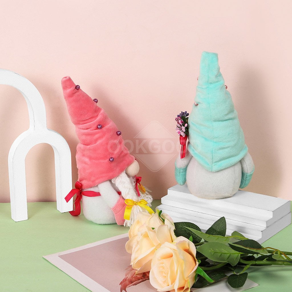 Handmade Plush Gnome With Lovely Lavender For Love Gift