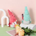 Handmade Plush Gnome With Lovely Lavender For Love Gift