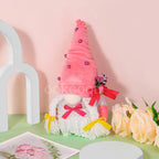 Handmade Plush Gnome With Lovely Lavender For Love Gift