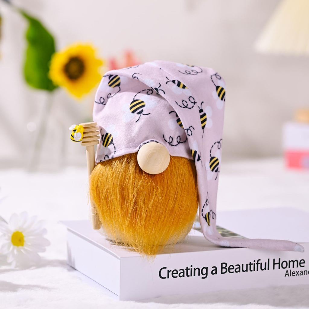 Bee Gnome Doll With Long Hat