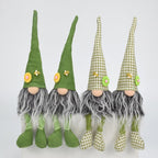 Handmade Spring Plush Gnome Doll For Holiday Gift And Home Deco