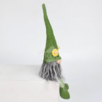 Handmade Spring Plush Gnome Doll For Holiday Gift And Home Deco