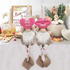 Handmade Spring Gnome Doll Couple For Mother's Day Gift