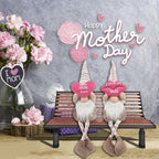 Handmade Spring Gnome Doll Couple For Mother's Day Gift