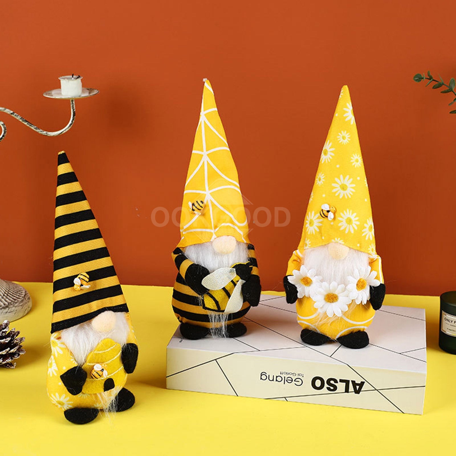 Lovely Bee Gnome Brothers