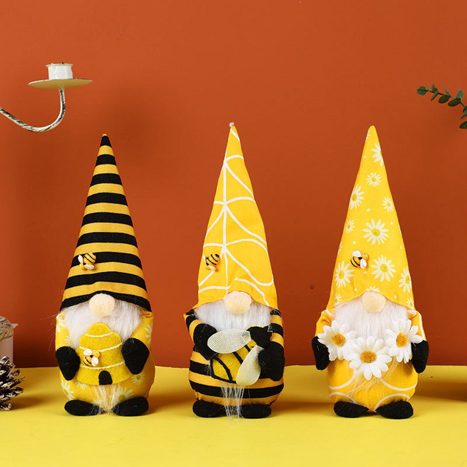 Lovely Bee Gnome Brothers