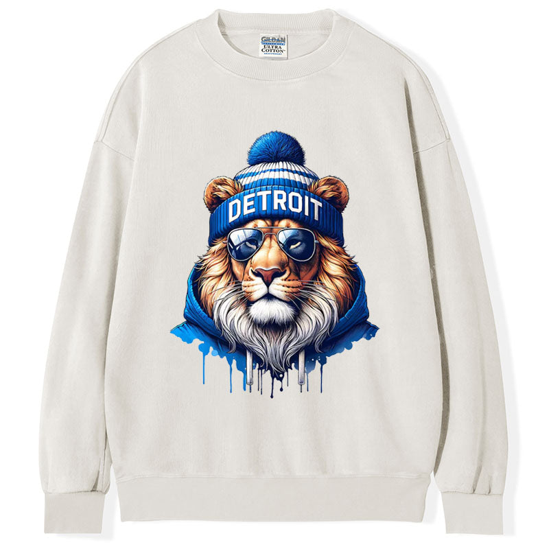 Detroit Football Shirt, Cool Lions Football Sweatshirt