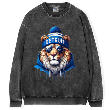 Detroit Football Shirt, Cool Lions Football Sweatshirt