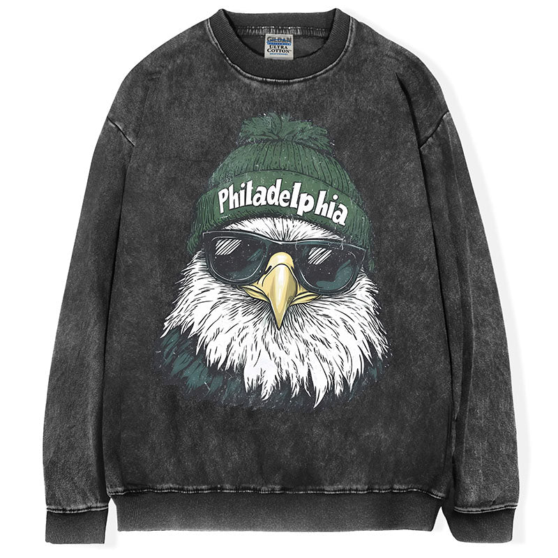 Vintage Philadelphia Football Sweatshirt/T-Shirt, Trendy Fan Gifts