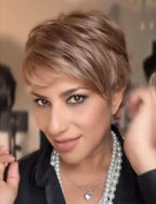 Light Brown Short Hair Wig