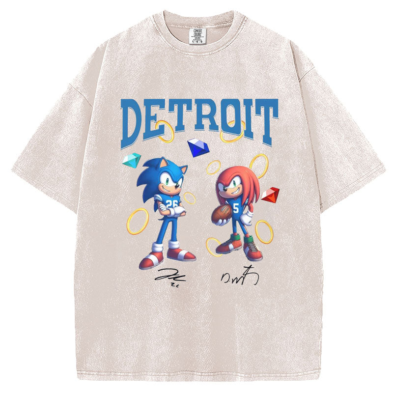 Detroit Gibbs and Montgomery Sonic and Knuckles T-shirt/Sweatshirt