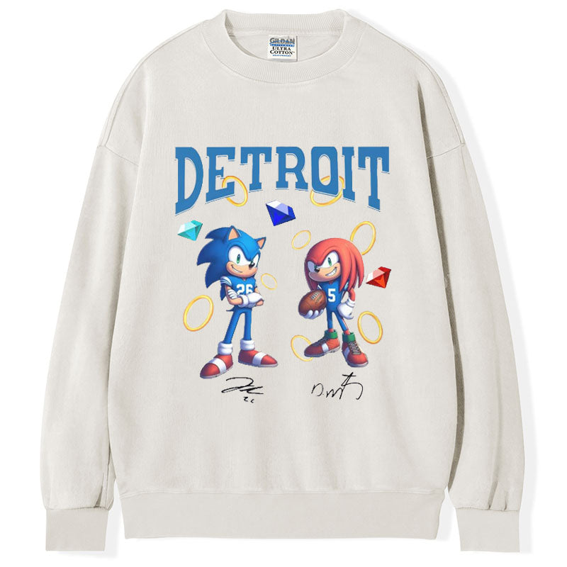 Detroit Gibbs and Montgomery Sonic and Knuckles T-shirt/Sweatshirt