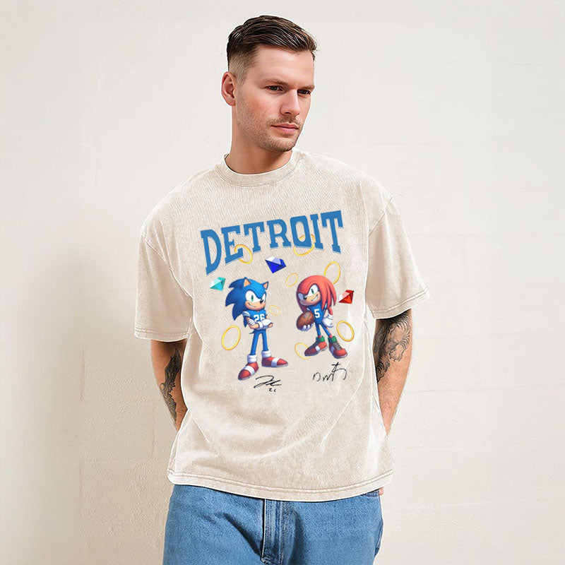Detroit Gibbs and Montgomery Sonic and Knuckles T-shirt/Sweatshirt