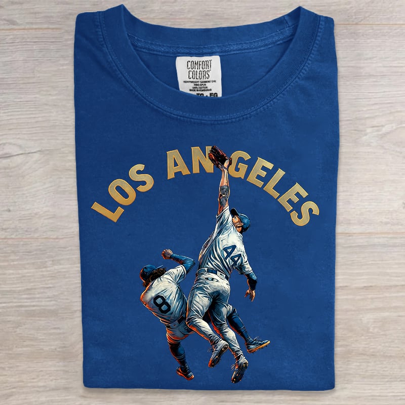 LA World Series Champions Women's Printed T-shirt