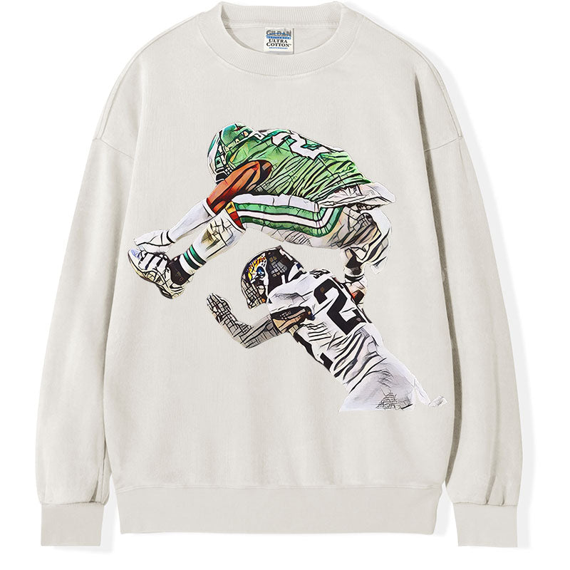 Saquon Barkley Hurdle Backwards Jump T-shirt/Sweatshirt