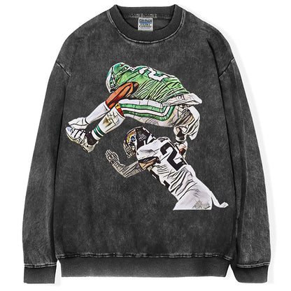 Saquon Barkley Hurdle Backwards Jump T-shirt/Sweatshirt