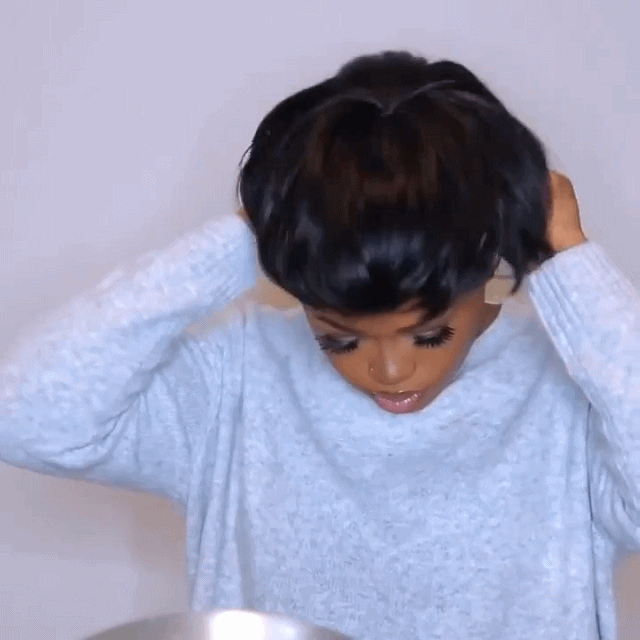 Best Seller Glueless Short Wig 4Inch Bob Straight Hair