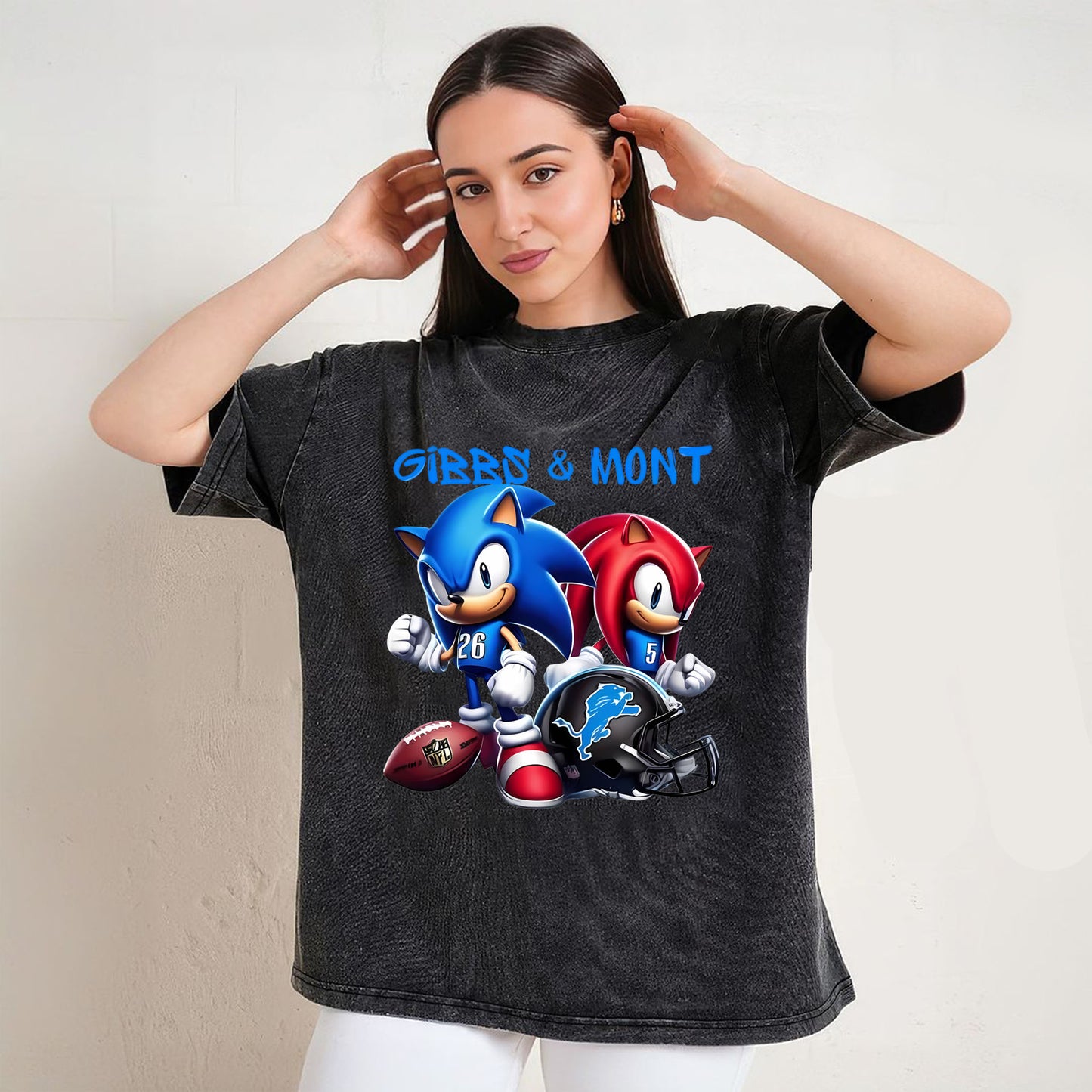 Sonic and Knuckles Tshirt, Detroit Football Sweatshirt