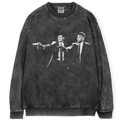 Daniel Jones & Saquon Barkley Pulp Fiction Style T Shirt