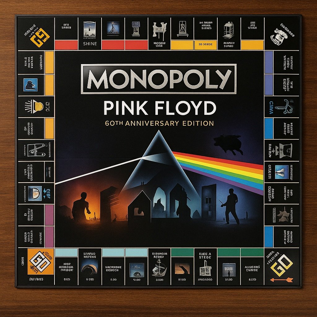 MONOPOLY: Pink Floyd 60th Anniversary Editio