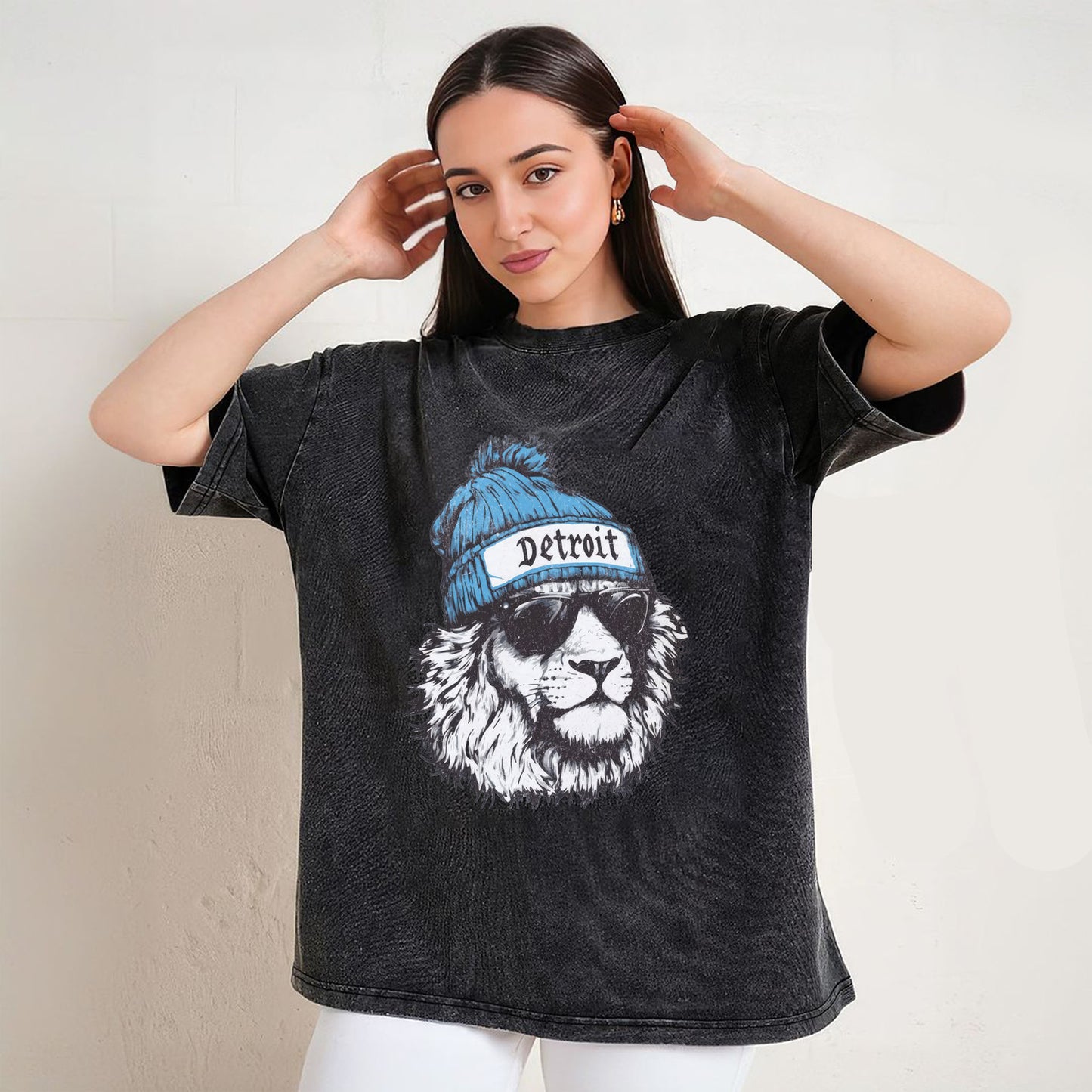 Vintage Detroit Football Trendy Fan Gifts for Game Day T-shirt/Sweatshirt