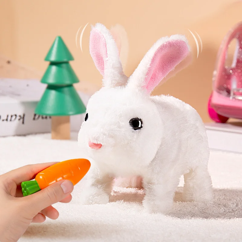 Children Plush Cute Rabbit Kids Electronic Pet