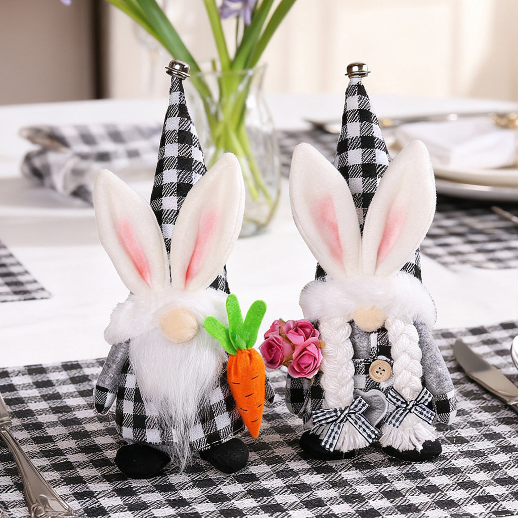 Easter Gnome Plush Elf Decorations